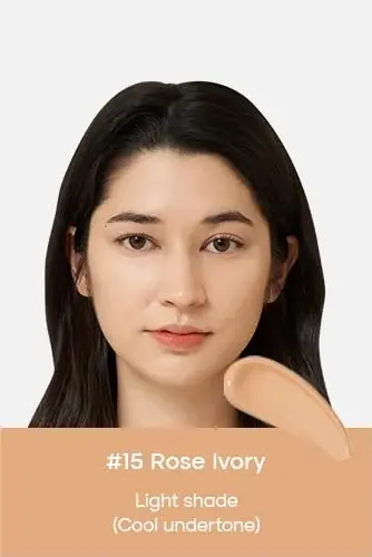 BB Cream protección solar y luz visible Wonder Releaf Centella SPF30 PA+++ - Purito - #15 Rose Ivory