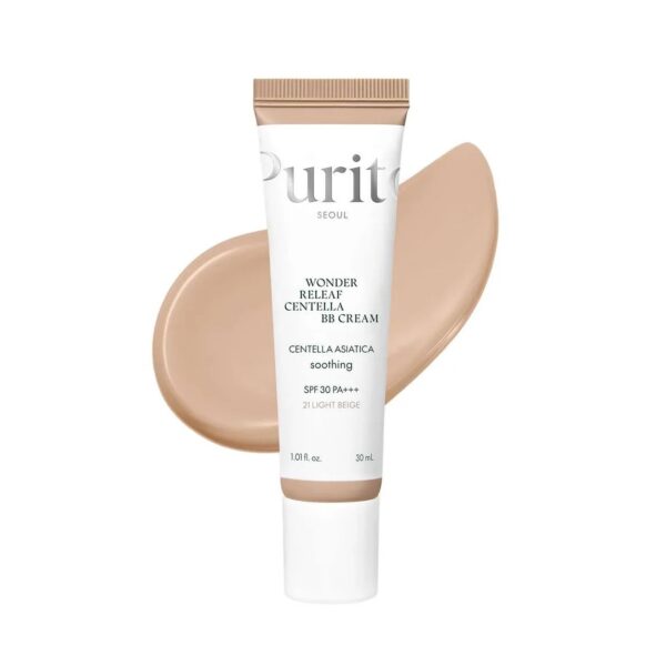 BB Cream Wonder Releaf Centella SPF30 PA+++ - Purito - #21 Light Beige