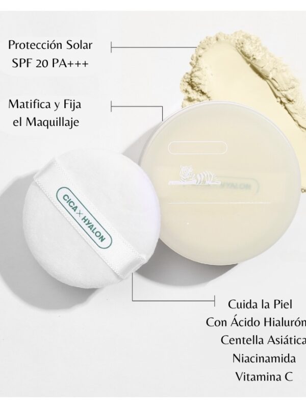 Base en polvo | CICA No Sebum UV Powder - VT Cosmetics