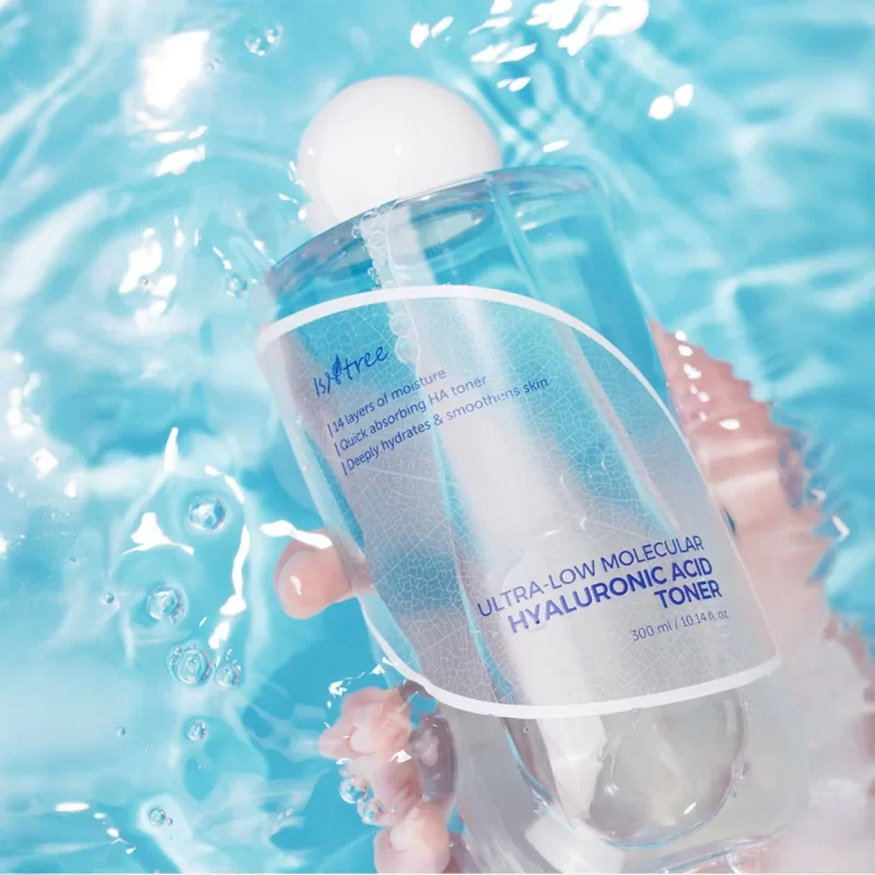 Tónico Ácido Hialuronico 300ml | Ultra-Low Molecular Hyaluronic Acid Tóner - ISNTREE
