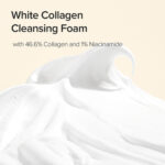 White Collagen Cleansing Foam 150ml - Mary&May - Imagen 2