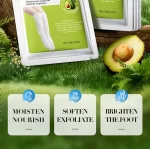 4 Mascarillas para piernas - Avocado Petroleum Jelly Moisturizing Long Leg Mask - FAYANKOU - Imagen 4