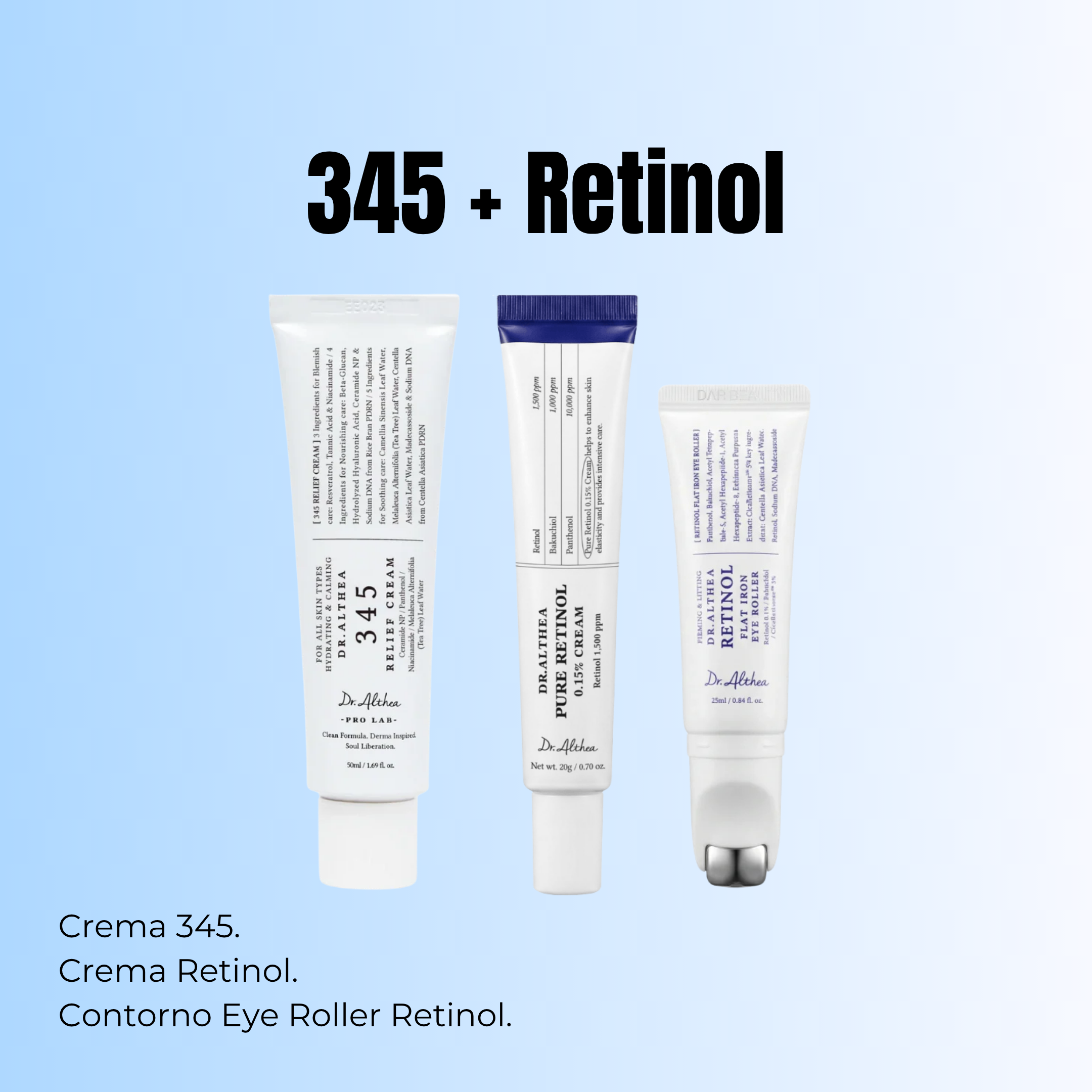 kits-web-dr-skin-70-3 345 + Retinol Kit - Dr Althea - Imagen 1
