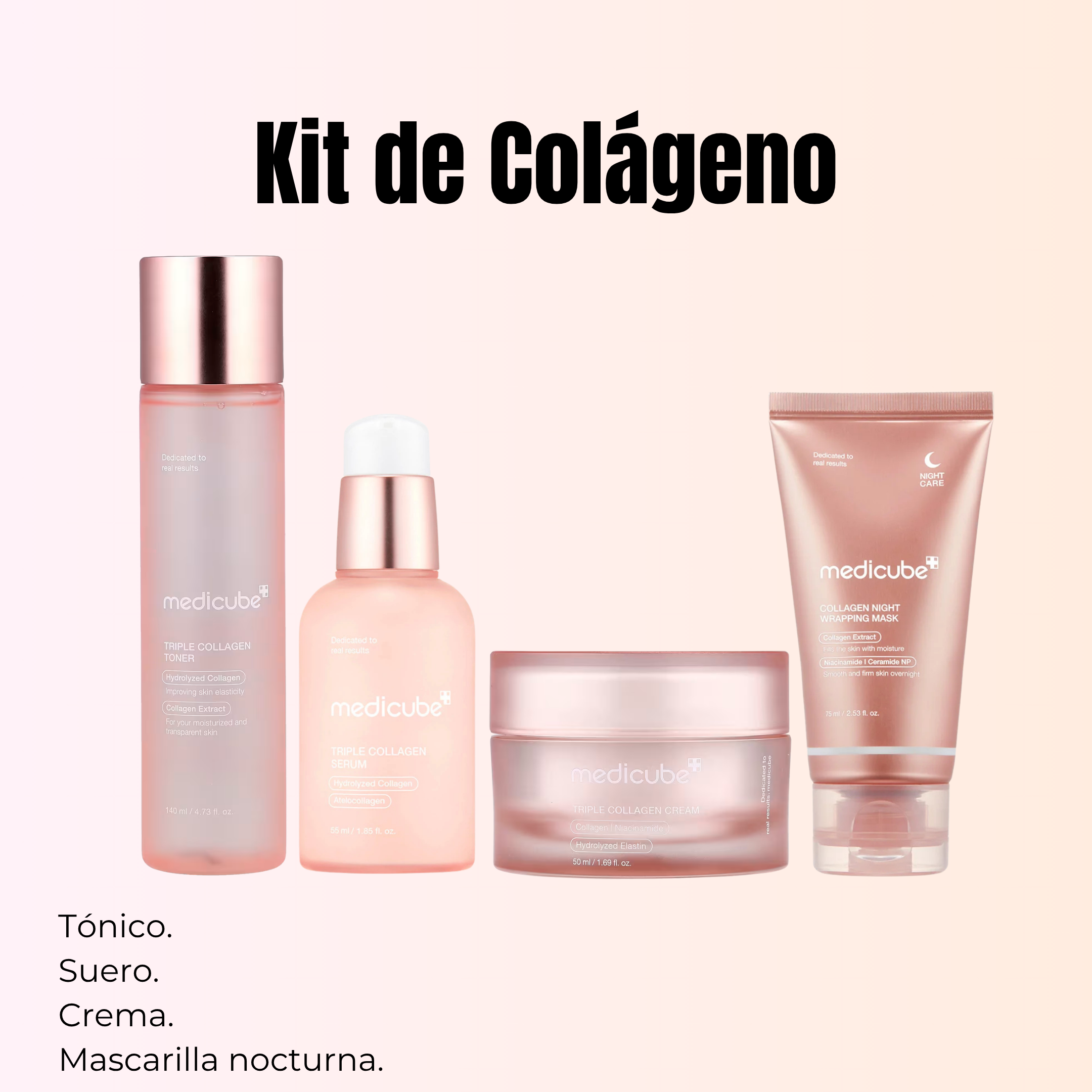 KITS WEB DR SKIN Rutina de Colágeno - Medicube - Imagen 1